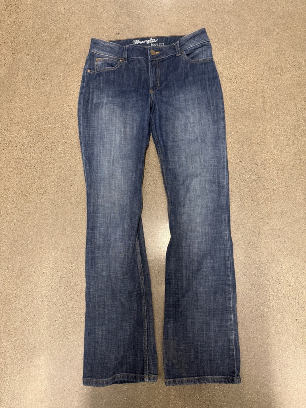 Wrangler boot cut blue jeans Size 11
